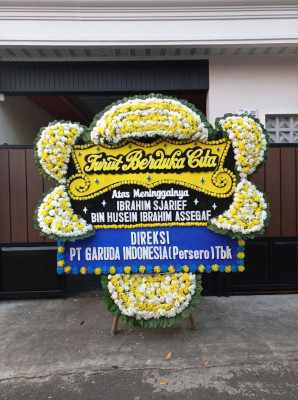 Papan Bunga Duka di Keboncau